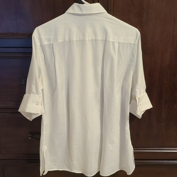 Women’s Stella McCartney White Short-sleeve Shirt – Size S (40) - Picture 2 of 11